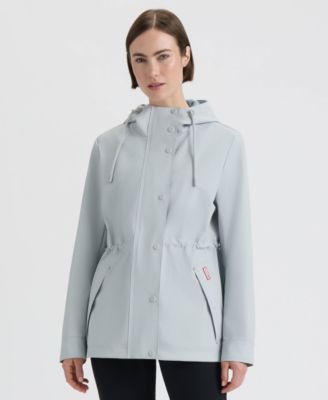 Women's Rubberized Anorak Coat