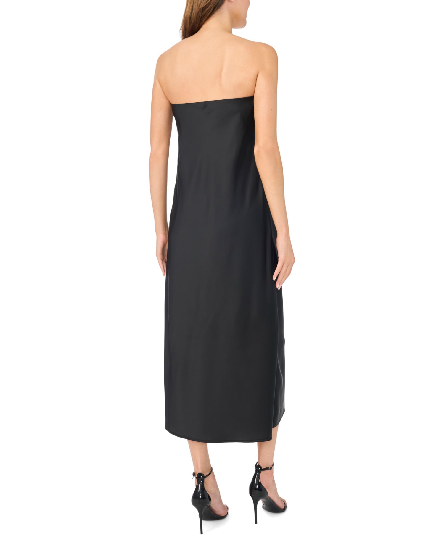 Women's Strapless Midi Dress