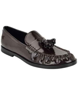 Women's Mirella Scrunched Tassel Penny Loafers