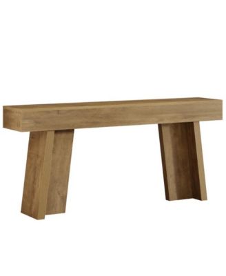 Slim Console Table for Behind Couch and Farmhouse Entryway Decor