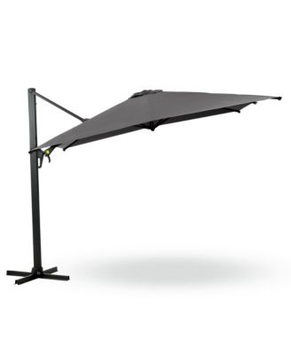 10 Feet Cantilever Patio Umbrella With 360degree(s) Rotation And Tilt (No Base)