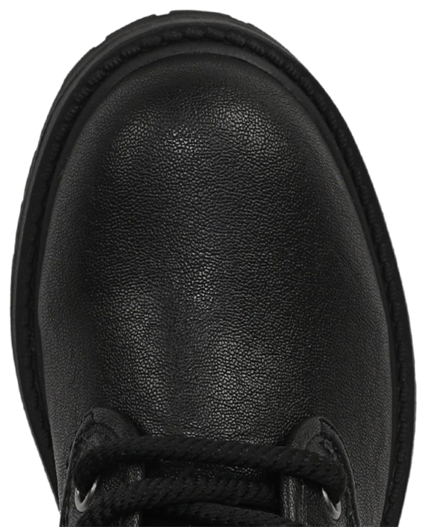 Женские ботинки Blowfish Malibu Andy Cozy Lace-Up Short Booties, цвет: Чёрная искусственная кожа / Искусственный — фото 4