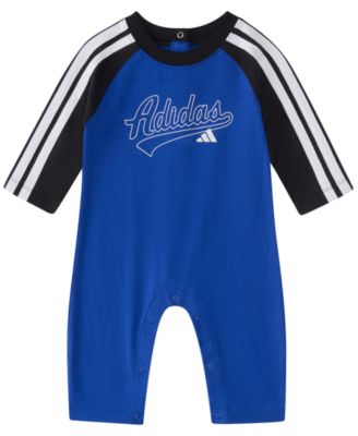Baby Boys' Classic Raglan Long-Sleeve Coverall