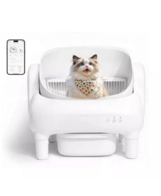 Automatic Litter Box Self Cleaning Litter Box Equipped with APP Control and Safety Protection Functions