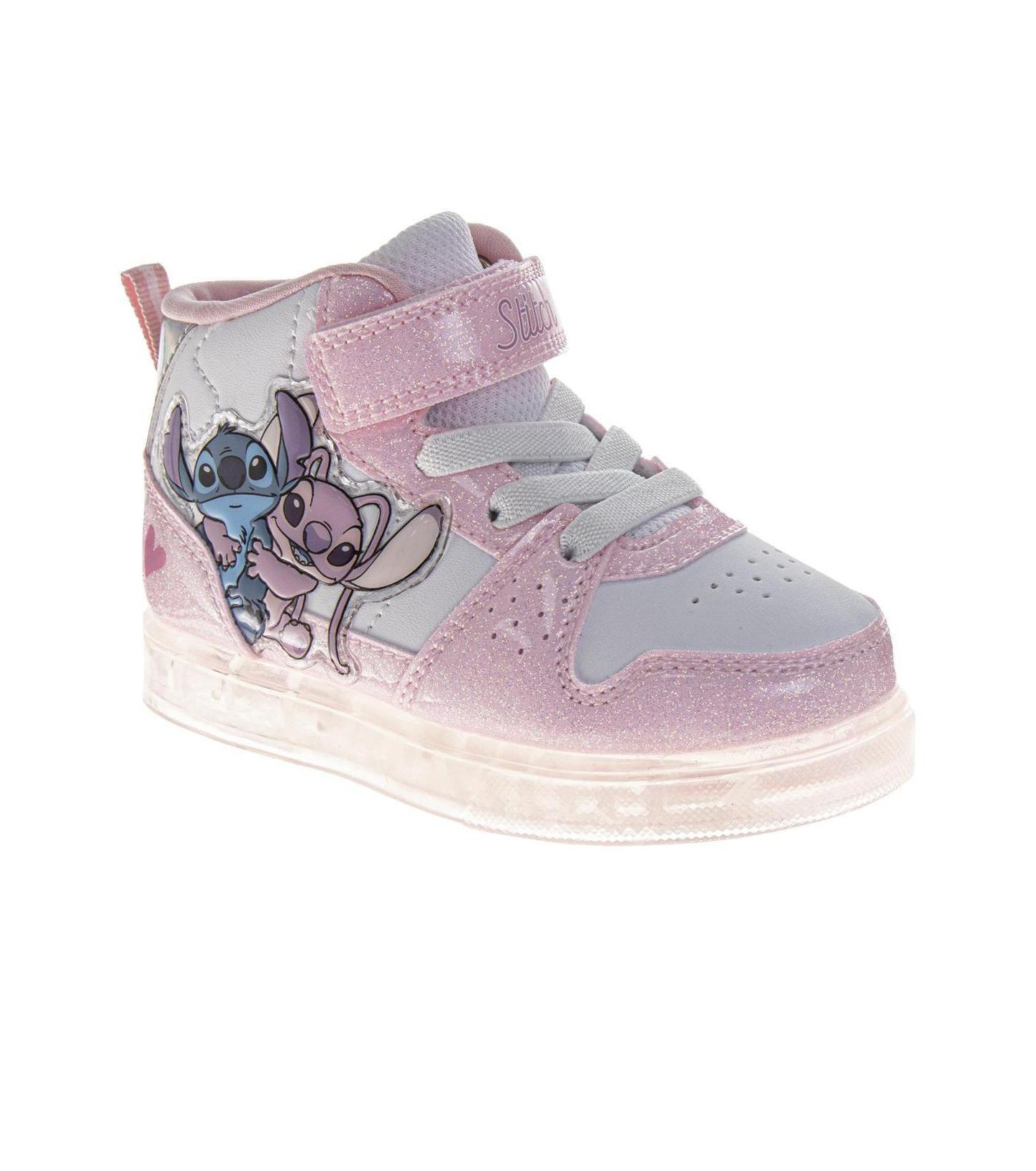 Кроссовки Disney Comfortable Casuals Sneaker для девочек, цвет: Розовый белый — фото 1