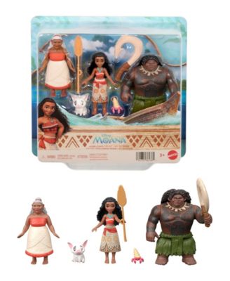 Disney Moana 7-Piece Character Set with Accessories