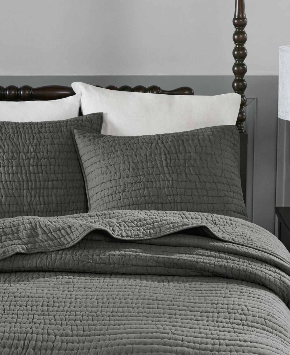 Madison Park Signature Serene Hand Quilted 3-Pc. Quilt Set