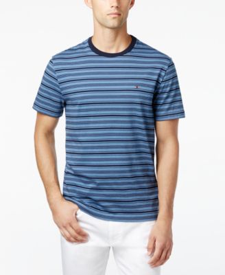 tommy hilfiger men's striped t shirt