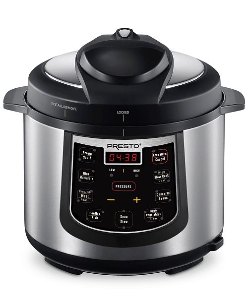 Presto 02141 6-Qt. Electric Pressure Cooker & Reviews ...
