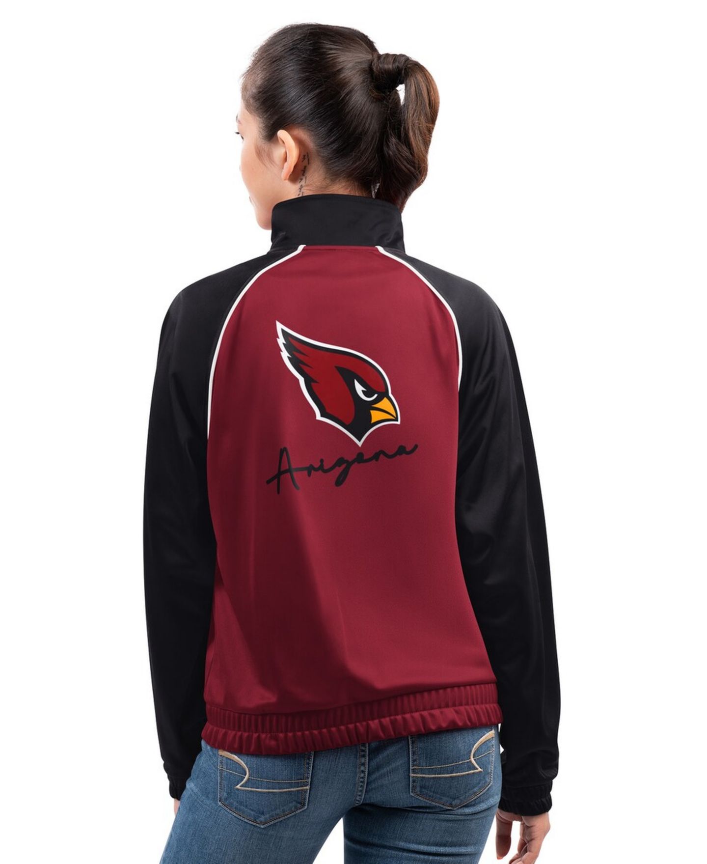 Женская куртка G-III 4Her by Carl Banks Cardinal Arizona Cardinals Replay Full-Zip Track Jacket — фото 2