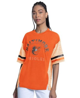 Women's Orange Baltimore Orioles Off-Season Oversized Top