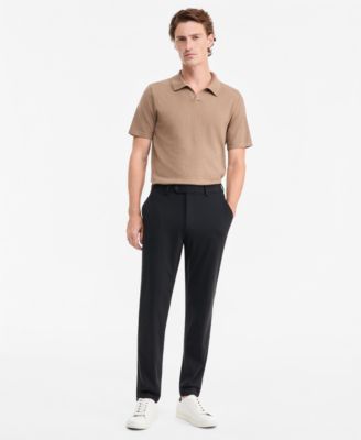 Men's Regular-Fit Everyday Pleated-Front Suit Pants, Macy's Exclusive