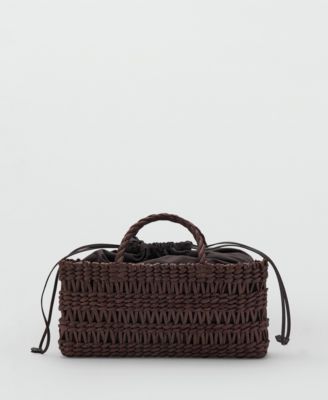 Women's Medium Natural Fiber Tote Bag