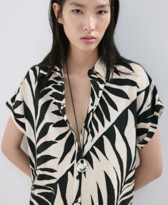 Women's Flowy Printed Shirt
