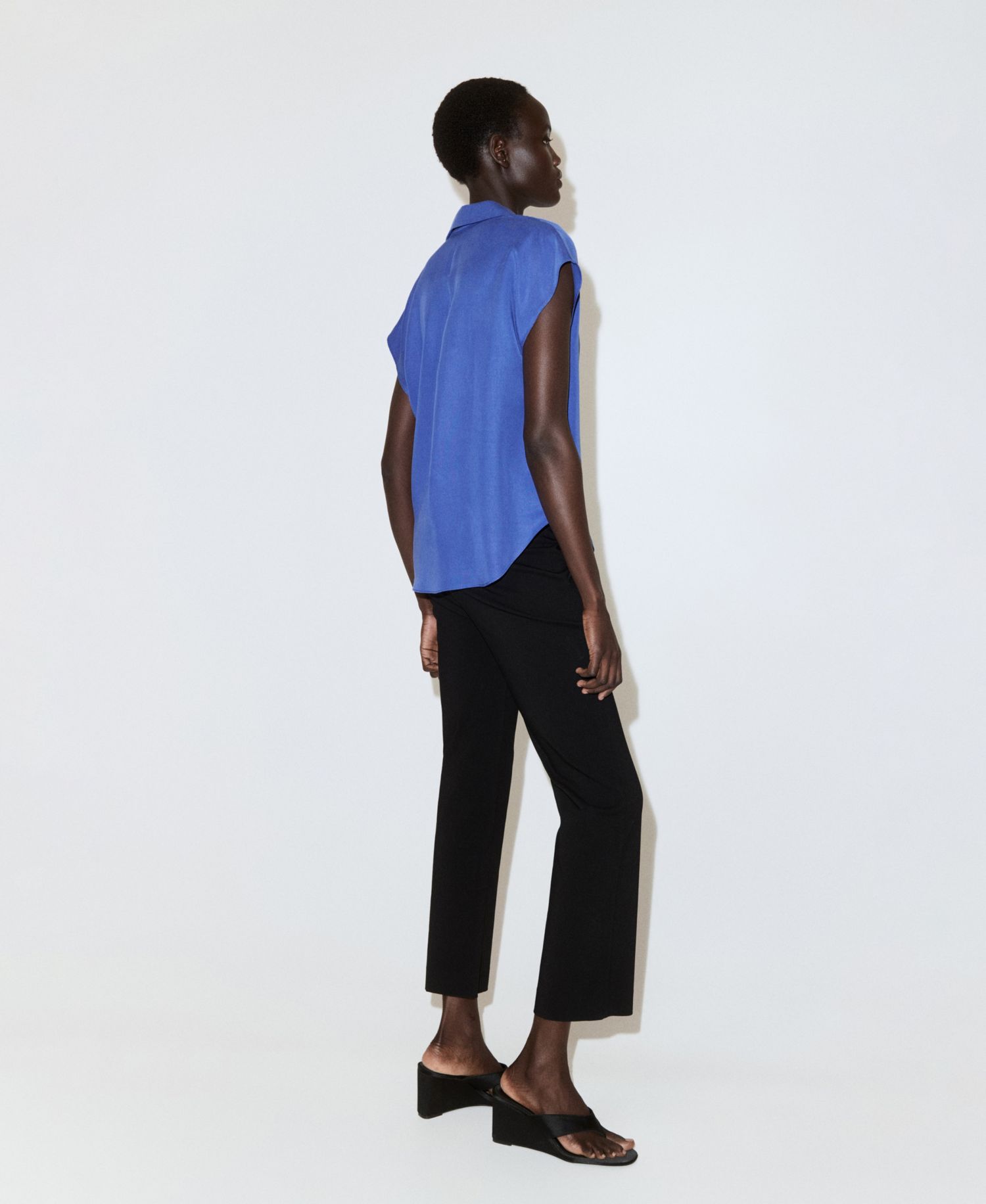 Women's Short-Sleeved Lyocell Shirt