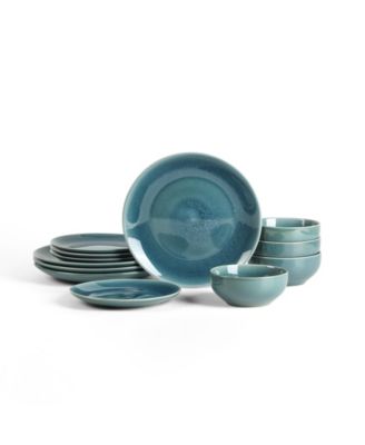 Riley 12-Pc. Dinnerware Set, Service For 4