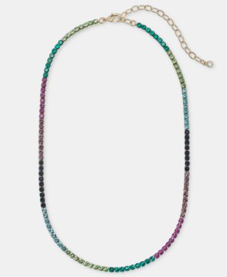 Multi-Color Stone Necklace