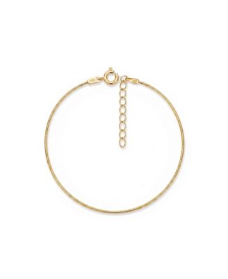 Italian Fine Chain Sterling Silver Bracelet