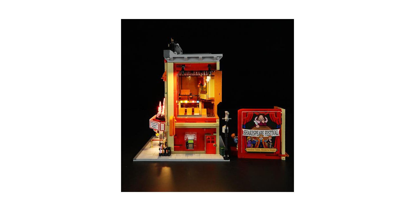 Детский конструктор Lumibricks Lighted Balcony Theatre 2445-Piece Building Set, Ages 18+ — фото 4