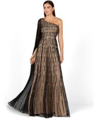 Women's One Shoulder A-Line Gown