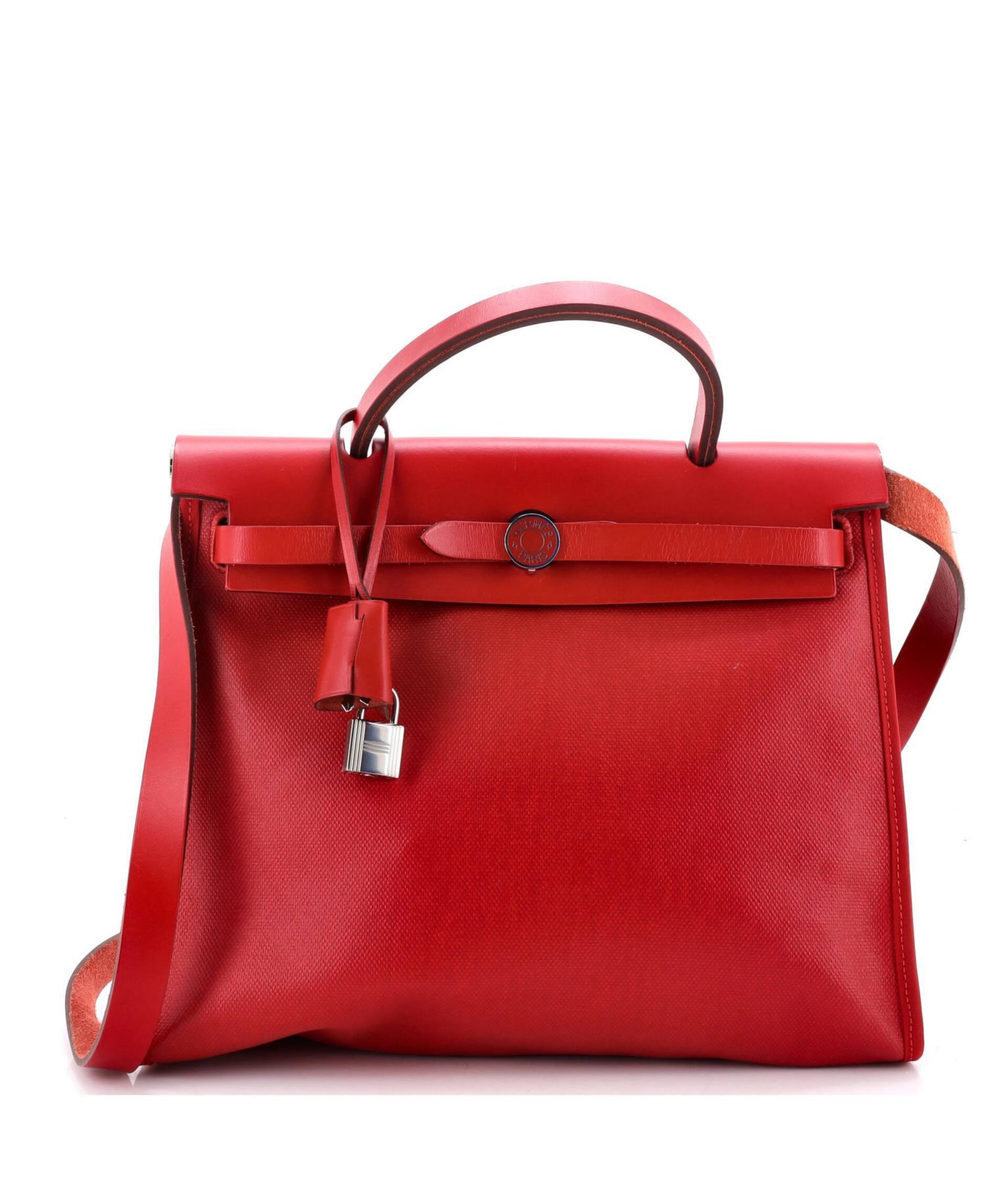 31 Herbag Zip Berline Vache Canvas and Leather