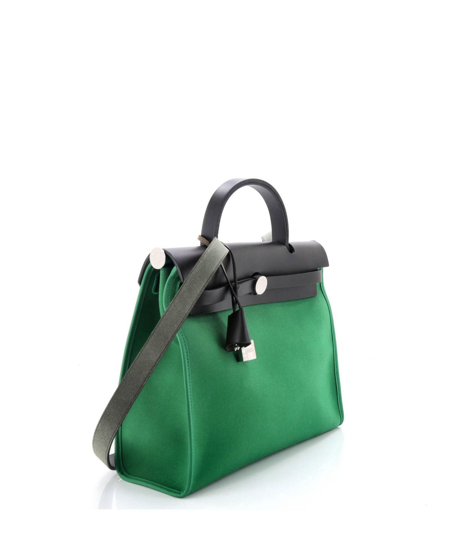 31 Herbag Zip Leather and Toile