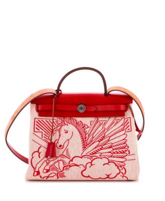 31 Herbag Zip Pegase Pop Toile and Leather