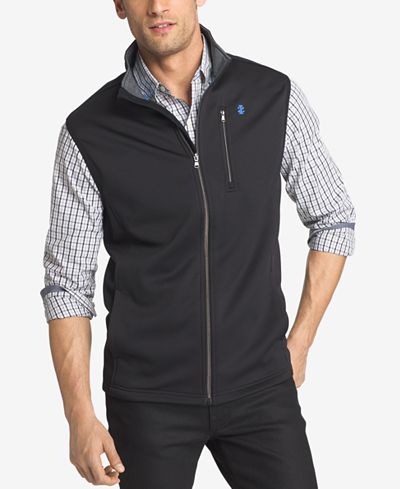 IZOD Men's Big and Tall Spectator Knit Vest