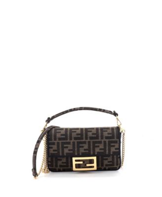 Mini Baguette NM Bag Zucca Canvas