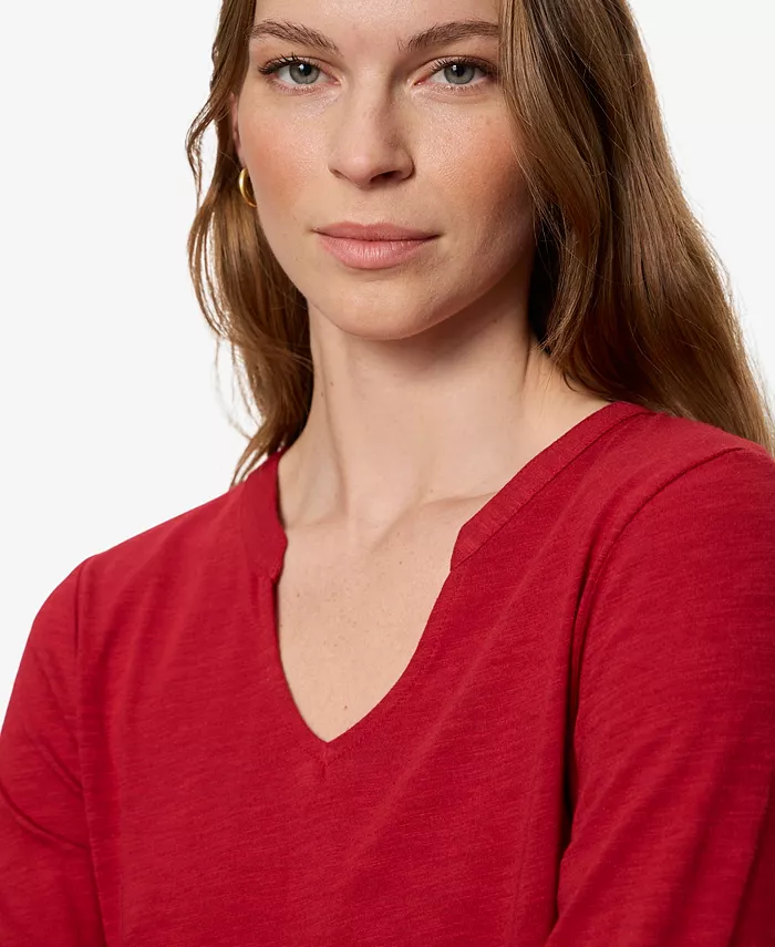 Women's Dolce Notch-Neck T-Shirt - thumbnail 6