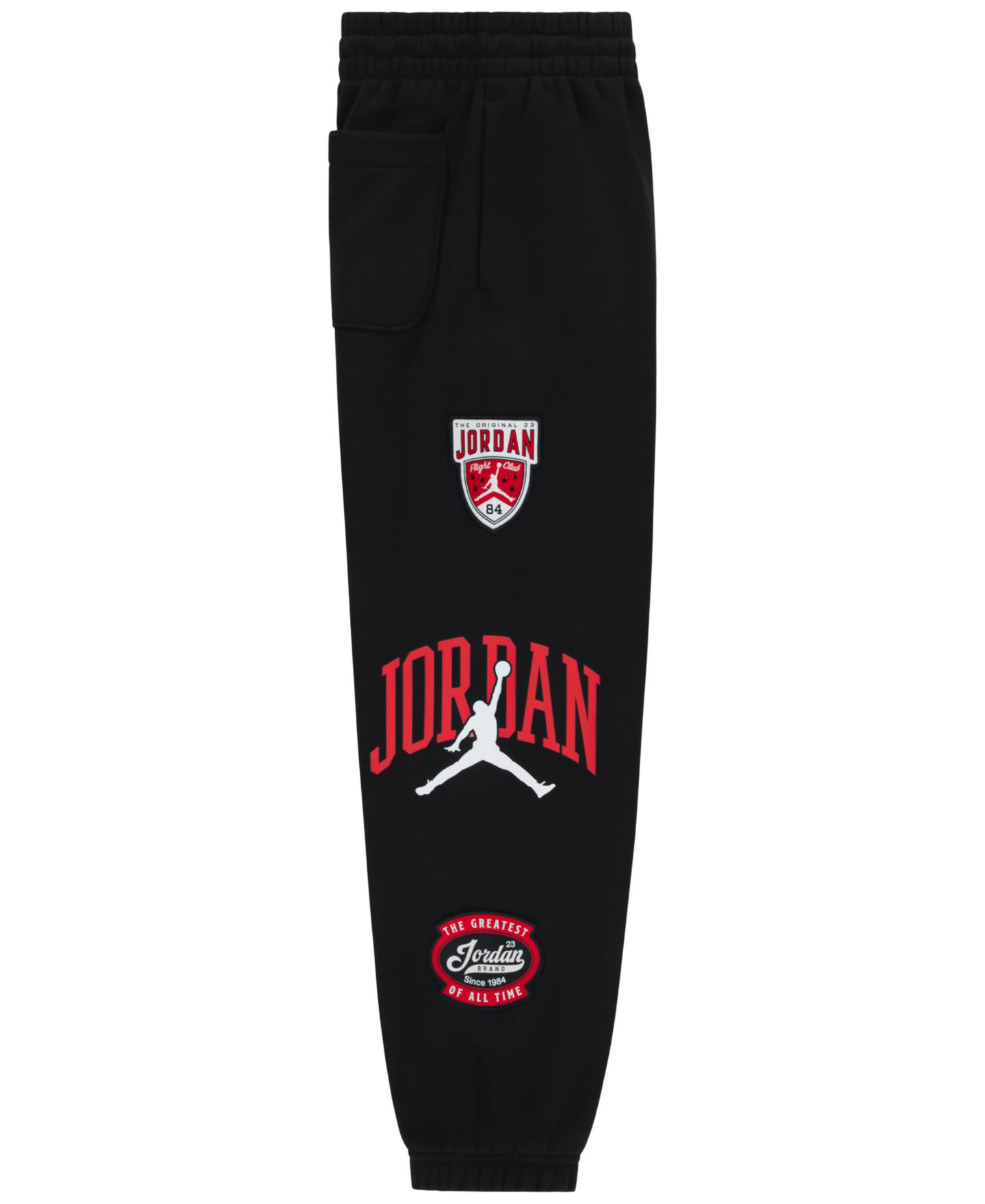 Брюки Jordan Cruise Control Fleece Pants для мальчиков, цвет: Чёрный — фото 6