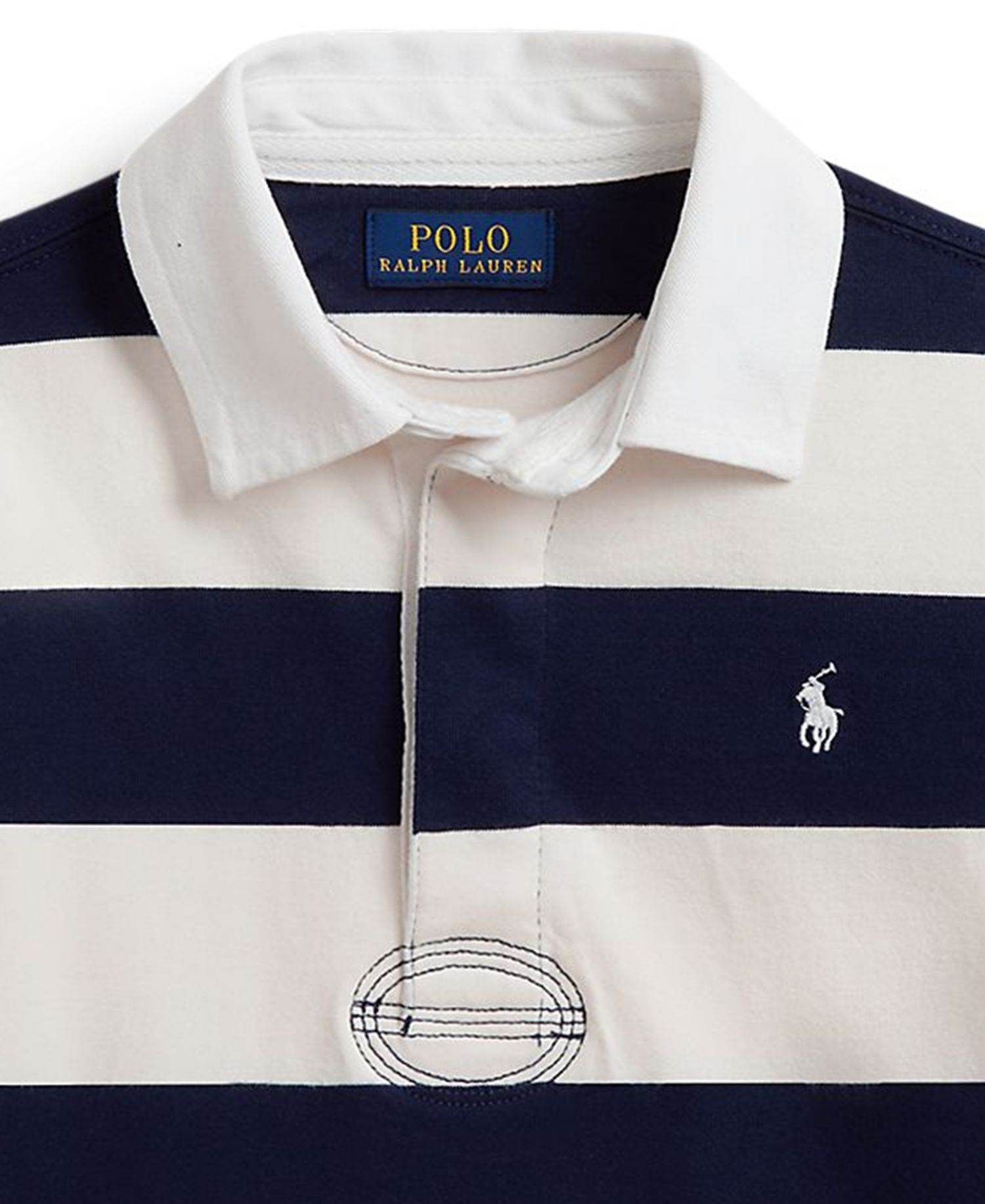 Boys' 2T-7 Iconic Long-Sleeve Rugby Shirt