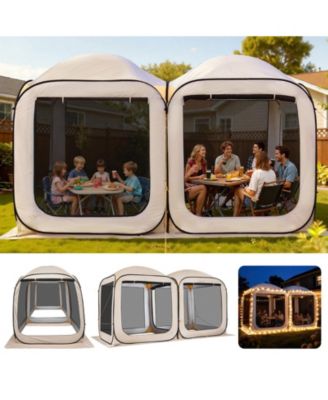 Screen House Tent, Pop Up Canopy with Carry Bag