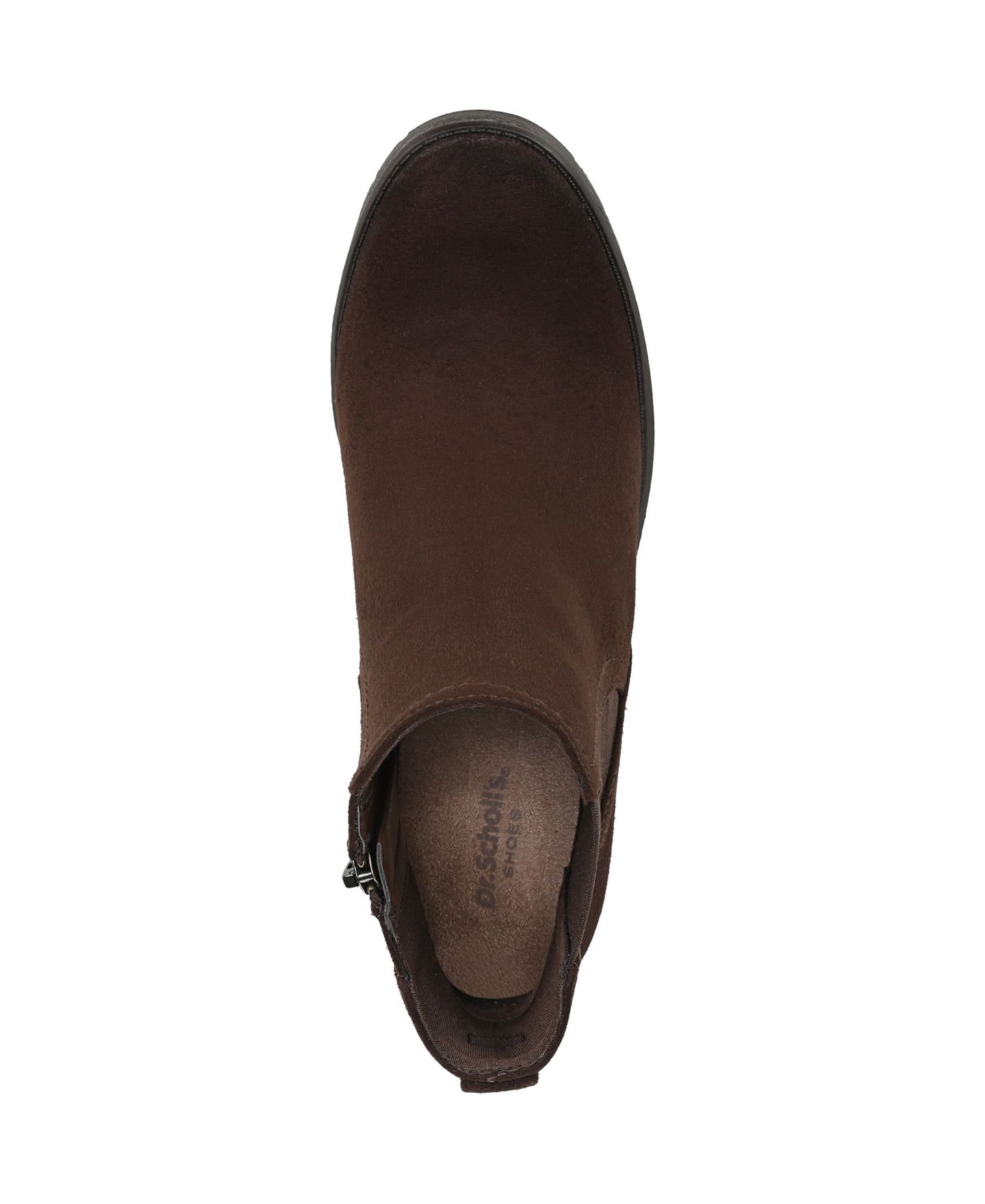 Женские ботинки Dr. Scholl's Camden Chelsea Wedge Short, цвет: Тёмный умбра коричневый — фото 4