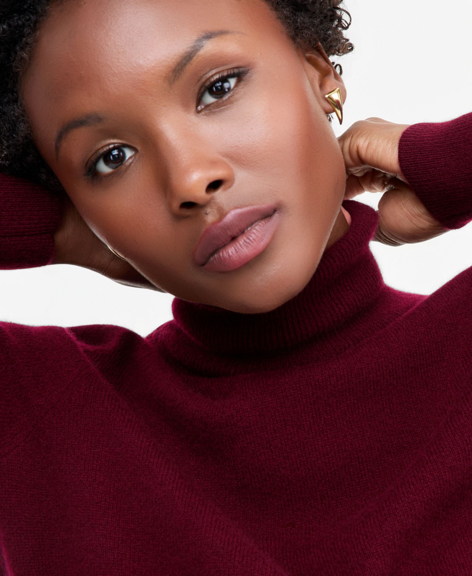 Petite Cashmere Turtleneck Sweater