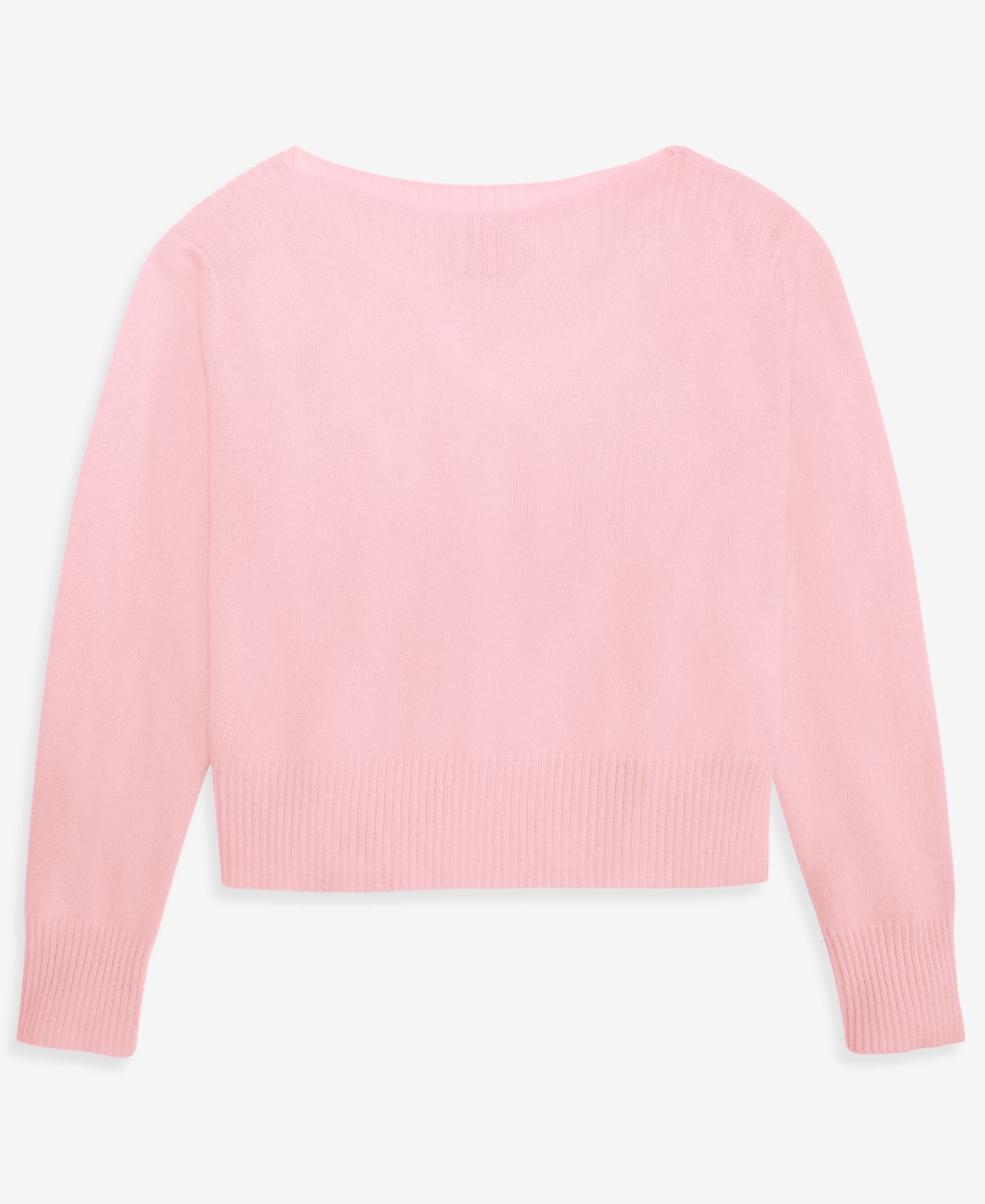 Plus Size 100% Cashmere Boat-Neck Sweater