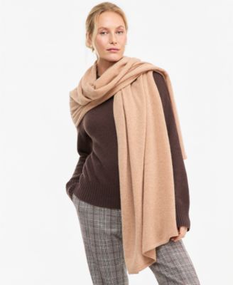 Women's 100% Cashmere Oversized Scarf