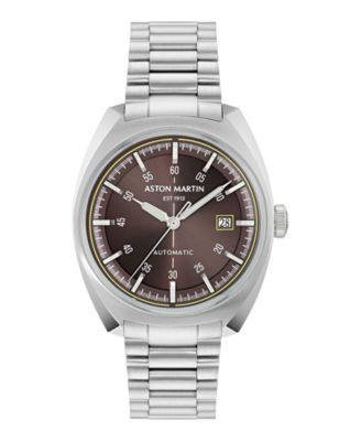 Men's Automatic Brown Stainless Steel Bracelet Watch 41mm
