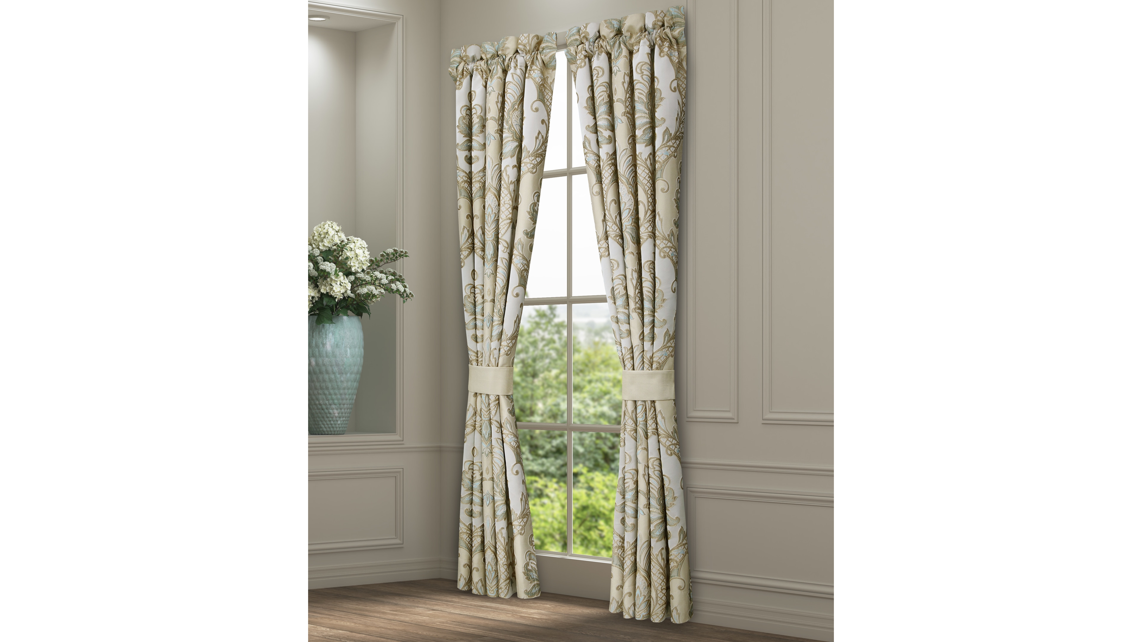 J Queen New York Rita Window Panel Pair, 50" x 84"