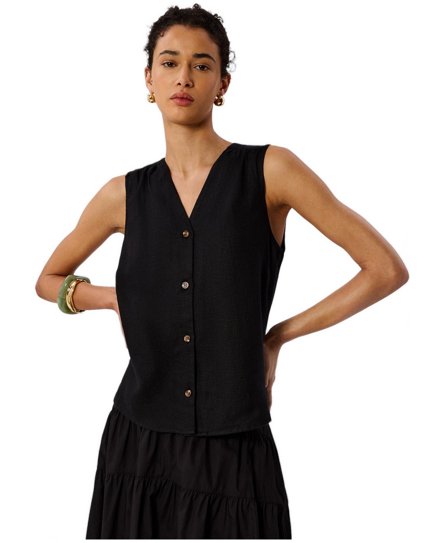 Women's Laura Linen Tank