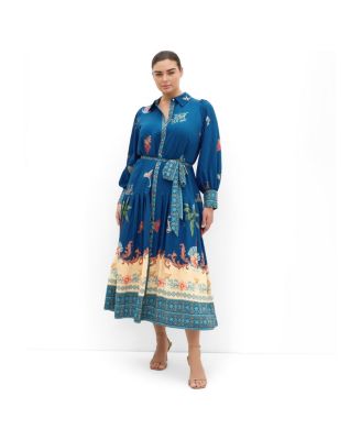 Women's Ezra Mosaic Print Maxi Dress