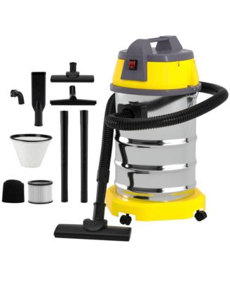 3200W Wet Dry Vacuum with Blower - 9.2 Gal Stainless Steel Tank and 23KPA Suction for Garage and Home