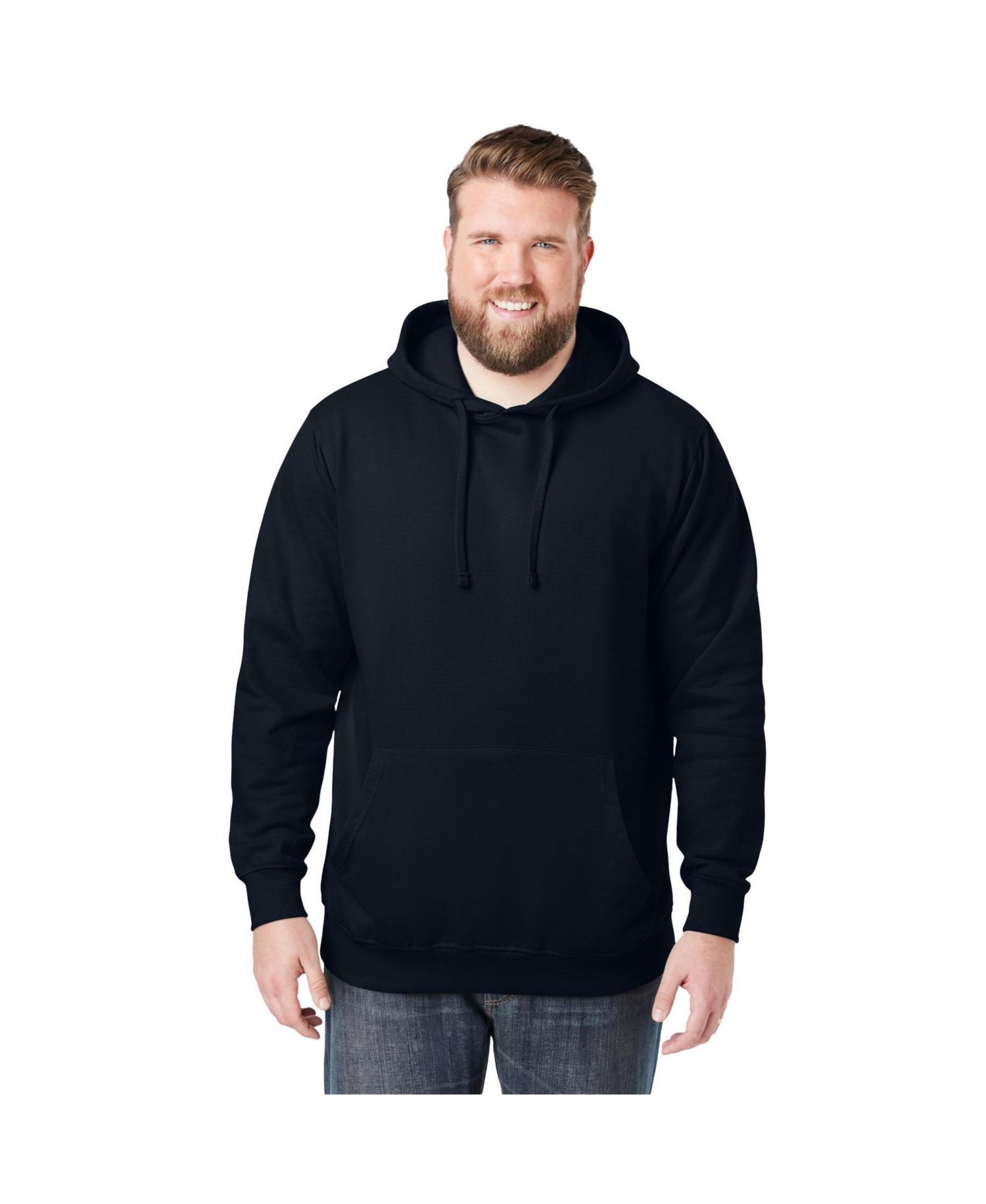 Big & Tall Ribbed Hoodie