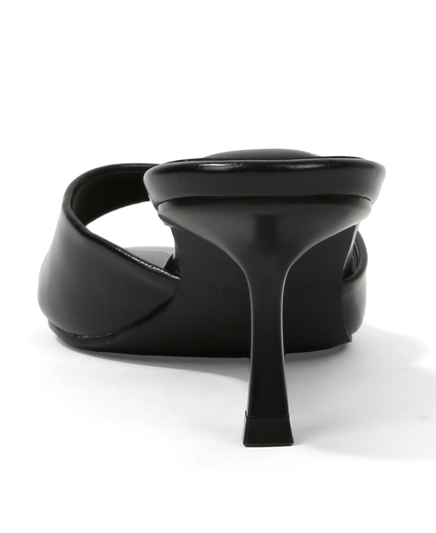 Женские сандалии BERNESS Cath Minimalist Heeled, цвет: Чёрный — фото 2