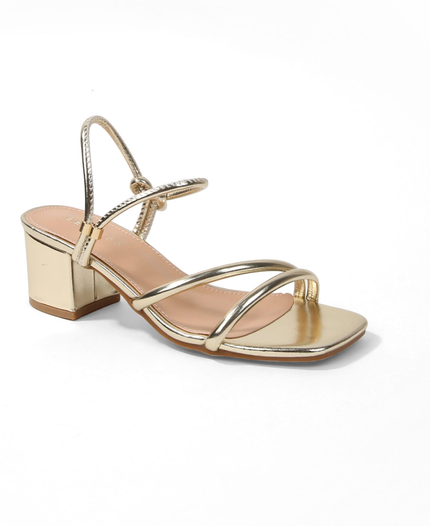 Women's Elayna Tubular Strap Block Heel Sandals