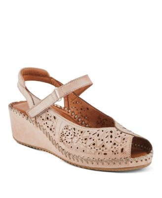 Women's Santonio Wedges with Leather Upper
