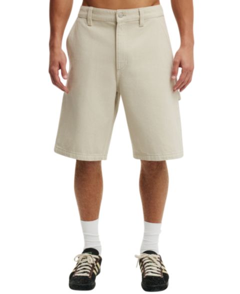 Мужские шорты Cotton On 9" Baggy Worker, цвет: Бежевый