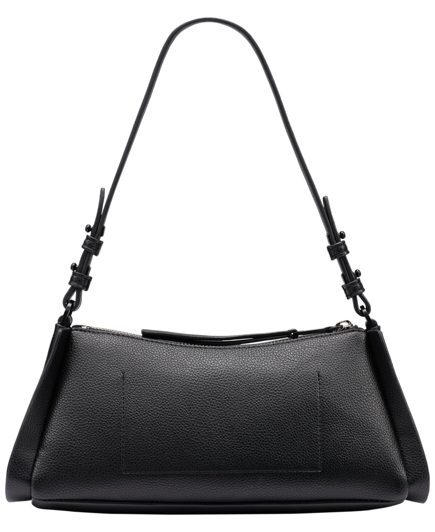 Женская сумка DKNY Josie Zip-Top Small Shoulder Handbag, цвет: Чёрный — фото 2
