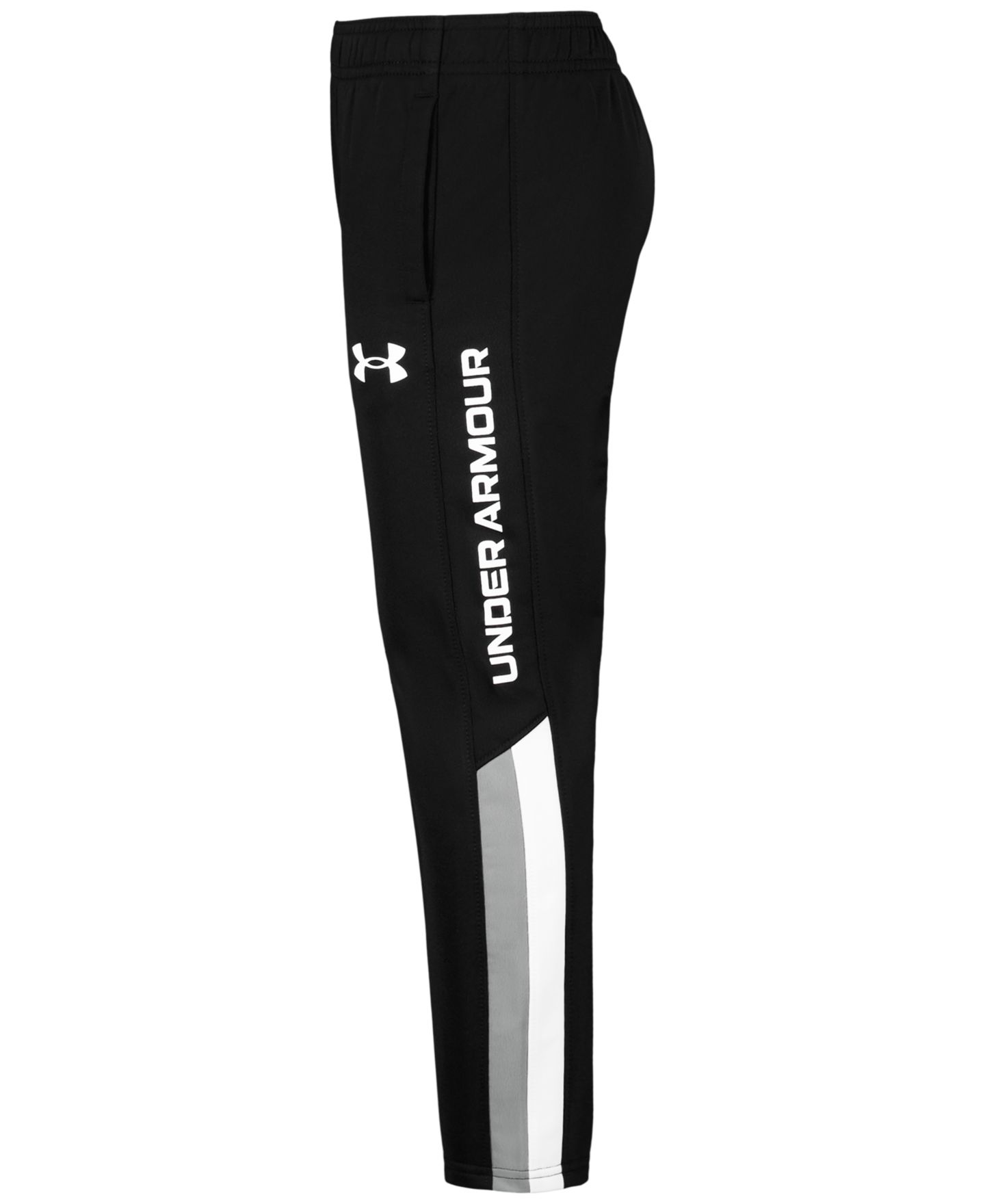 Брюки Under Armour Boys' 2T-7 Tapered, цвет: Чёрный — фото 3