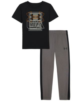 Boys' 2T-7 Long-Sleeve T-Shirt and Pants, 2-Piece Set